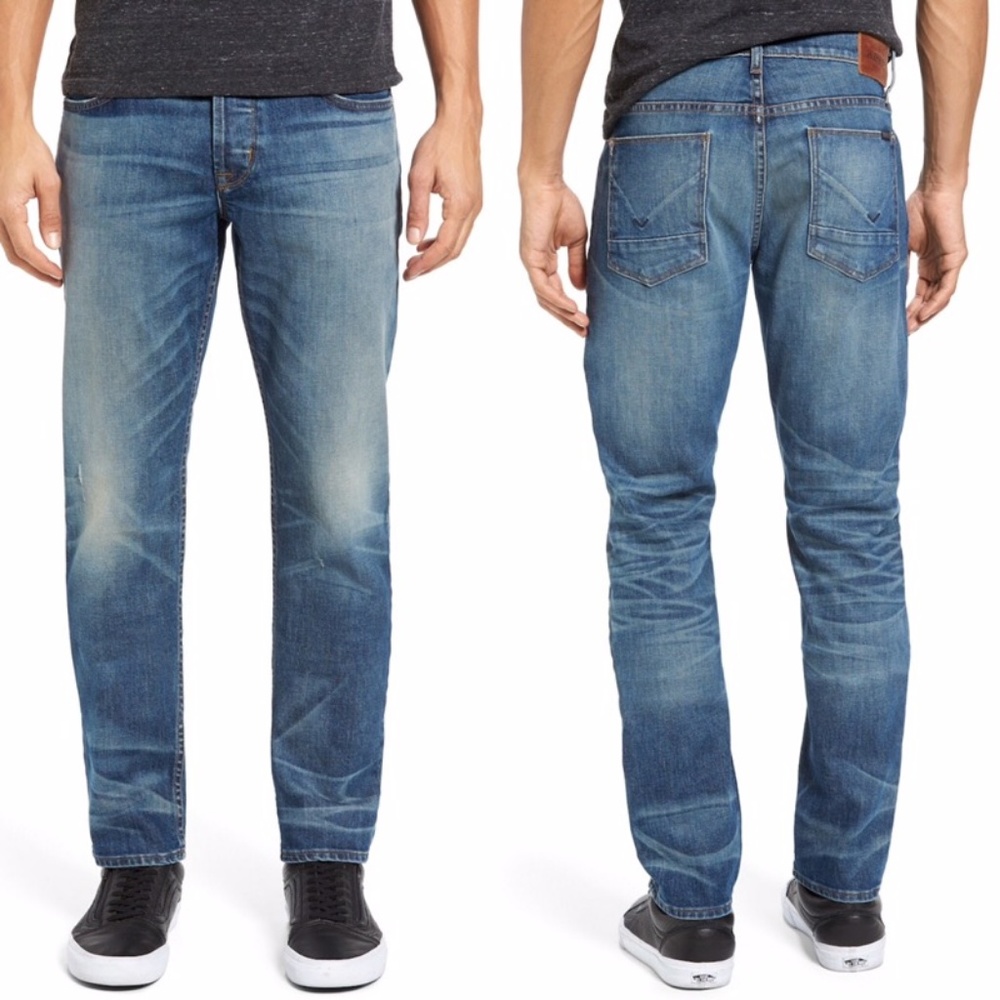 Hudson Blake Slim Fit Mid Rise Jeans Withstand 29 - Picture 1 of 5